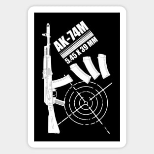 AK-74M Kalashnikov assault rifle Magnet